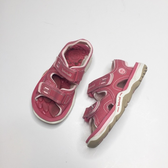 timberland pink sandals
